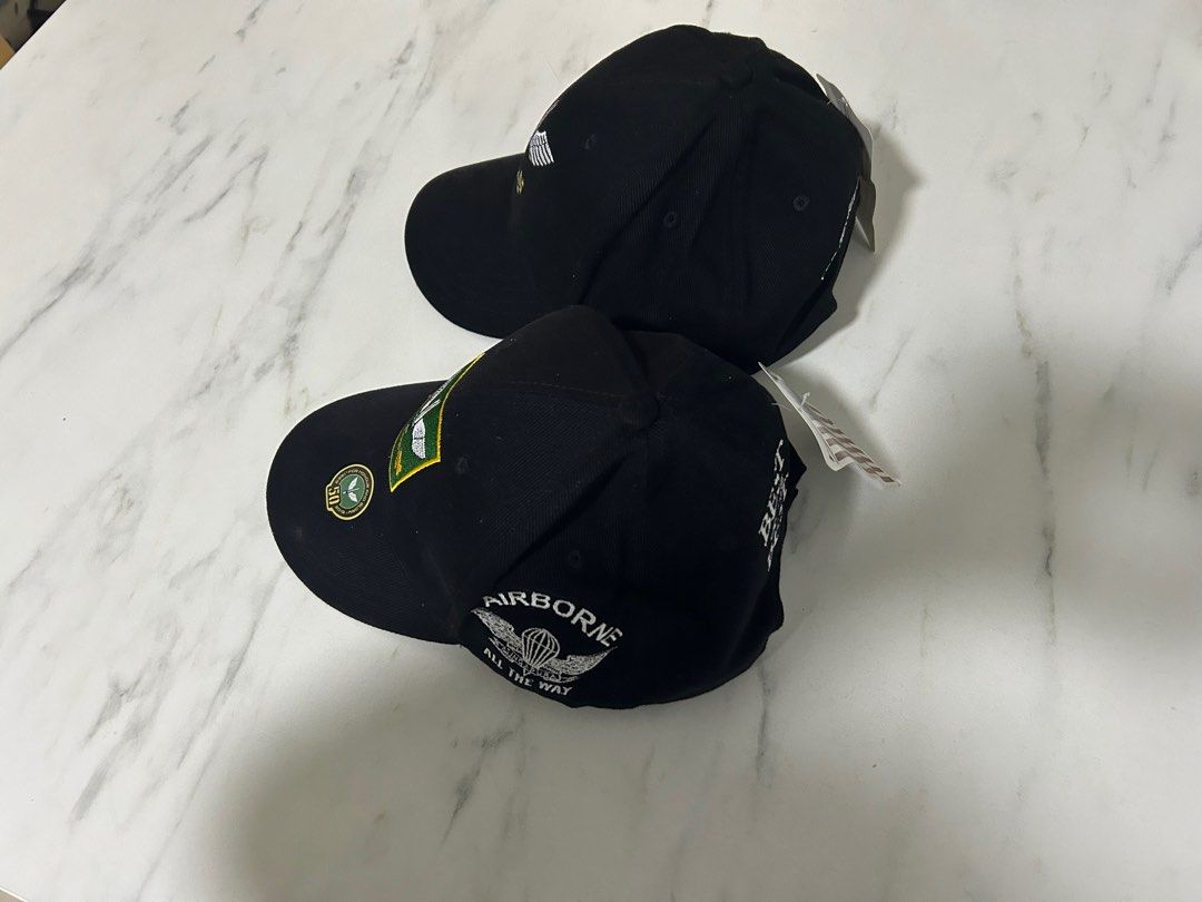 Commando Caps (Full Set) (Category: Caps & Hats) located in Singapore. Submitted by sheepdog90 (Listing ID 1319061504, Image 2). Description: 1 piece $20/- [Retail Price $25/-] 2 pieces (Full Set) $35/- [Retail Price $50/-] DM for enquiries!🙂.
