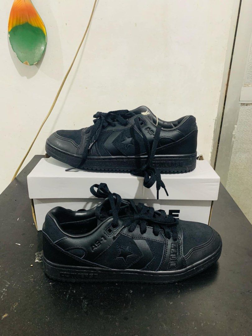 Converse as - 1 pro ox / Triple Black (Category: Sneakers) located in Quezon City. Submitted by thessa.tapia (Listing ID 1319019343, Image 3). Description: Converse as-1 pro ox/ Triple Black Brand New/Box - Original with Extra Lace Available Sizes: 8/8.5, 9/9.5.
