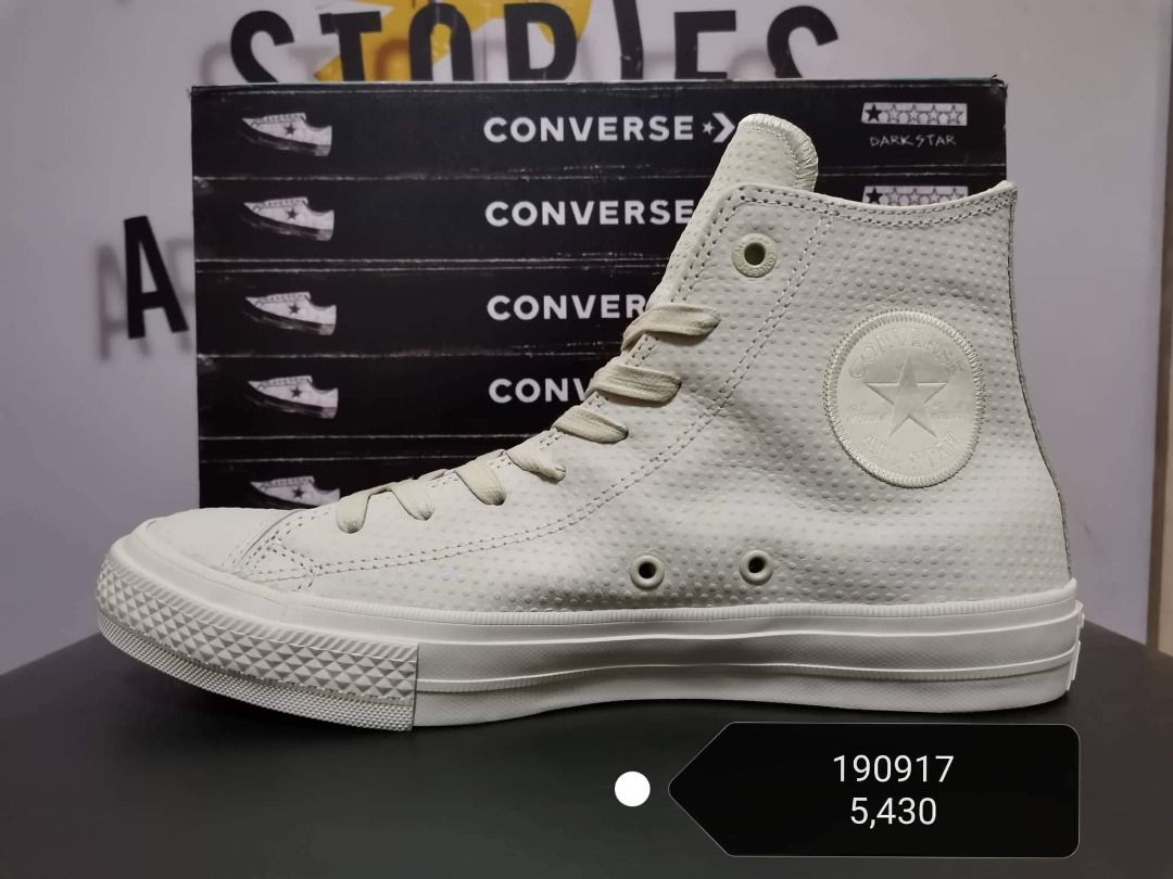 Converse Chuck Taylor 2 Leather Hicut for Men Men s Fashion Footwear Sneakers on Carousell