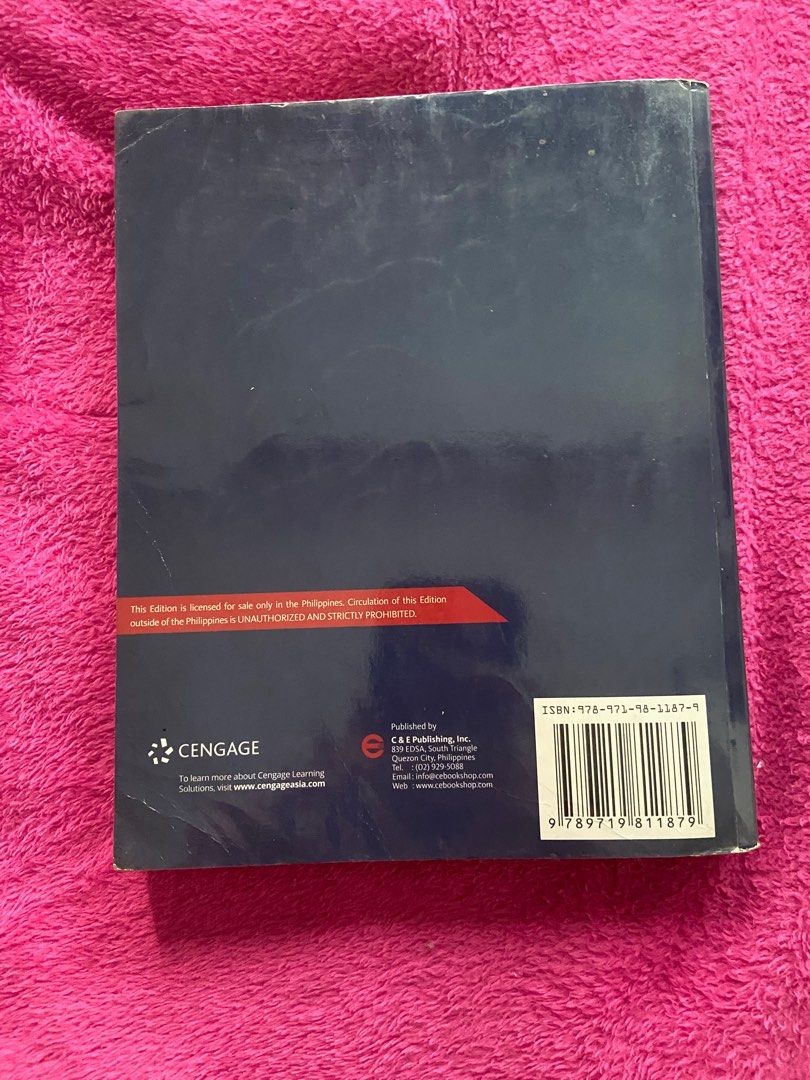 Cost Accounting and Control by Hansen (2019) (Category: Textbooks) located in Quezon City. Submitted by gutchiebb (Listing ID 1318979250, Image 2). Description: No tears. All pages are intact. Pencil marks only.