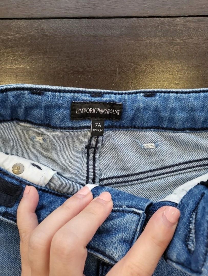 Emporio Armani Jeans for kids Babies Kids Babies Kids Fashion on Carousell
