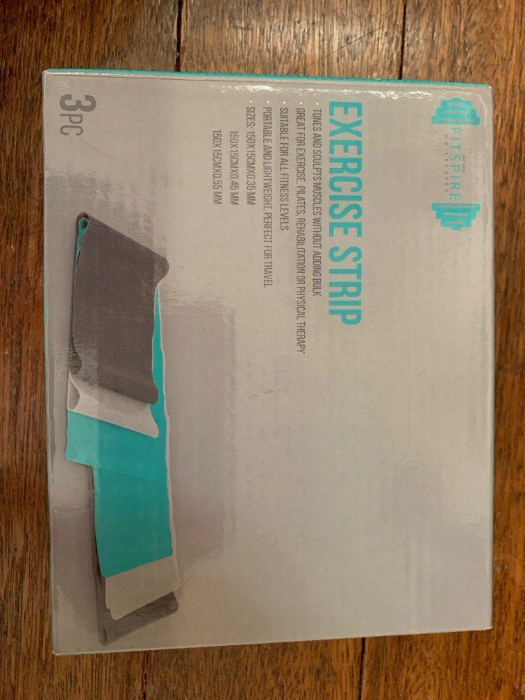 EXERCISE STRIP (Category: Exercise Mats) located in Makati City. Submitted by goodfindsonly (Listing ID 1319143446, Image 1). Description: Brand new. 3 pc inside.