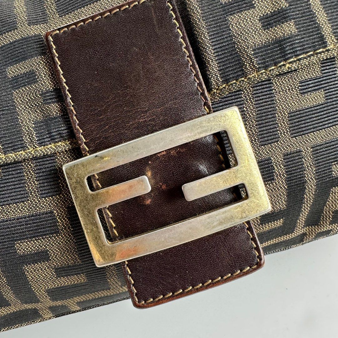 Fendi Zucca Mama Tobacco Baguette Luxury Bags Wallets on Carousell