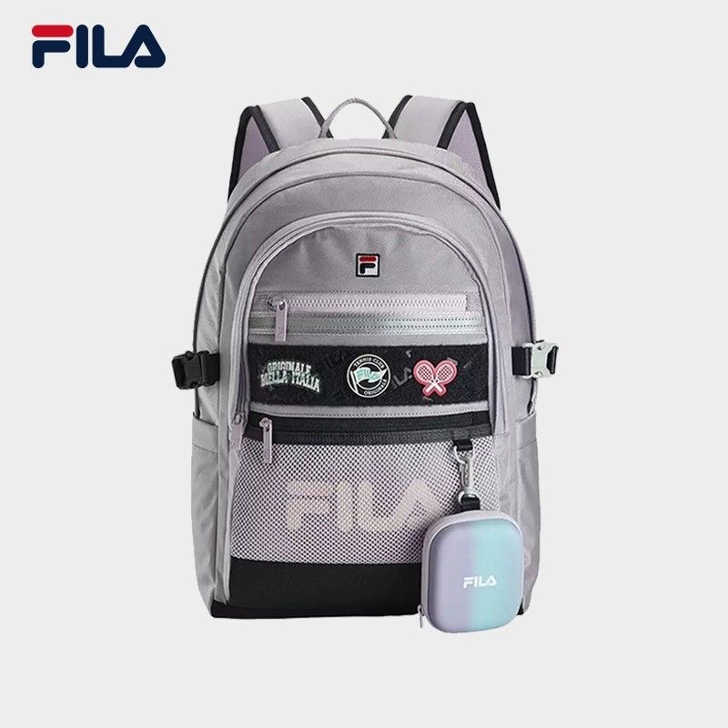 FILA Core White Line Unisex Backpack Women s Fashion Bags Wallets Backpacks on Carousell