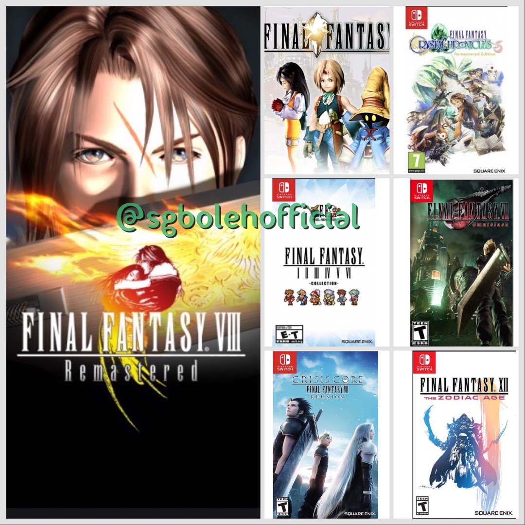 Final Fantasy Crystal Chronicles Remastered Edition( Nintendo