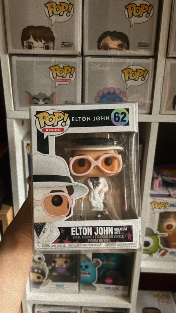 FUNKO POP ! Rocks Elton John Greatest Hits Vinyl Figure #62 EUR 25,00 - ES