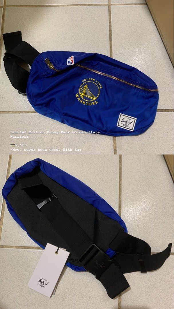 Golden State Warriors Fanny Pack Men s Fashion Bags Belt bags Clutches and Pouches on Carousell