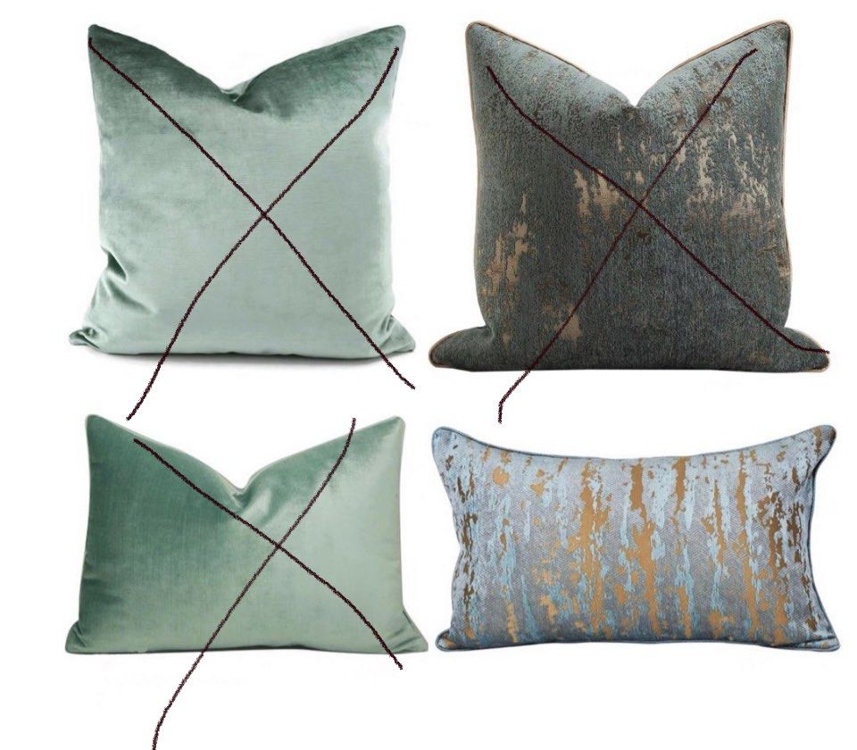 Green Cushion Cover Lumbar Cushion Waist Pillow Headrest Abstract Art Cushion Graphic Pattern Cushion Neck Pillow Head Cushion Velvet Cushion Plain Jade Green Cushion Textured Jacquard Decor Cushion R...