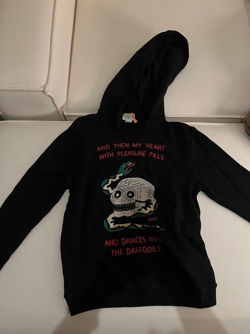 Gucci skull hoodie outlet