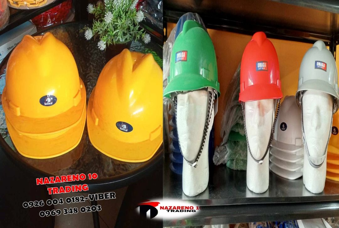hard hat helmet ordinary (Category: Home Improvement Tools & Accessories) located in Las Pinas. Submitted by itsmegelai.ram (Listing ID 1318980200, Image 1). Description: HARD HAT ORDINARY with chin strap for safety use we also have -Rescue Helmet -Kids Hard Hat -Blue Eagle Hard Hat **For posting price only** WE OFFER DISCOUNT IN BULK ORDERS For more info message or text at GIRLIE 0926 004 0182 0969 348 0203 0933 855 9510 Pin Location: Nazareno 1