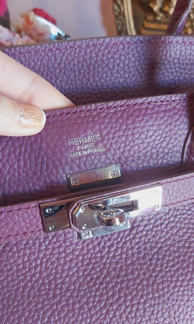 Hermes 40 (Category: Luxury Bags & Wallets) located in Tagum. Submitted by cathsuesurplus (Listing ID 1319108197, Image 2). Description: 🍀HERMES 40 🍀RARE TO FIND 🍀EXCELLENT TOGO LEATHER CONDITION 🍀SILVER HARDWARE 🍀Japan bale ukay selection item.