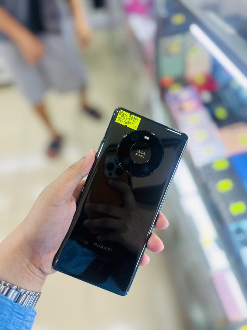 Huawei Mate 40 Pro 8/256GB OPENLINE GLOBAL NO ISSUES 98% smooth (Category: Huawei) located in San Juan City. Submitted by saabangadgetshop (Listing ID 1319096490, Image 1). Description: Onhand | Pre-owned Huawei mate 40 Pro 8/256gb Unit only Global OPENLINE NO HIDDEN ISSUES NO HISTORY OF REPAIR 99%Smooth TEST TO SAWA RESET ALL YOU WANT NOT REFURBISHED AUTHENTIC PHONE ALL WORKING Mode of Payment : ⬇️ ▪️Cash ▪️Bank Transfer ▪️Gcash 📍Installment av