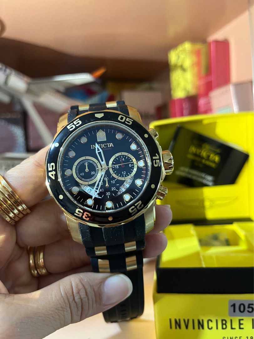 INVICTA PRO DIVER SCUBA MEN MODEL. 6981 MENS JAPAN QUARTZ WATCH 48MM Men s Fashion Watches Accessories Watches on Carousell