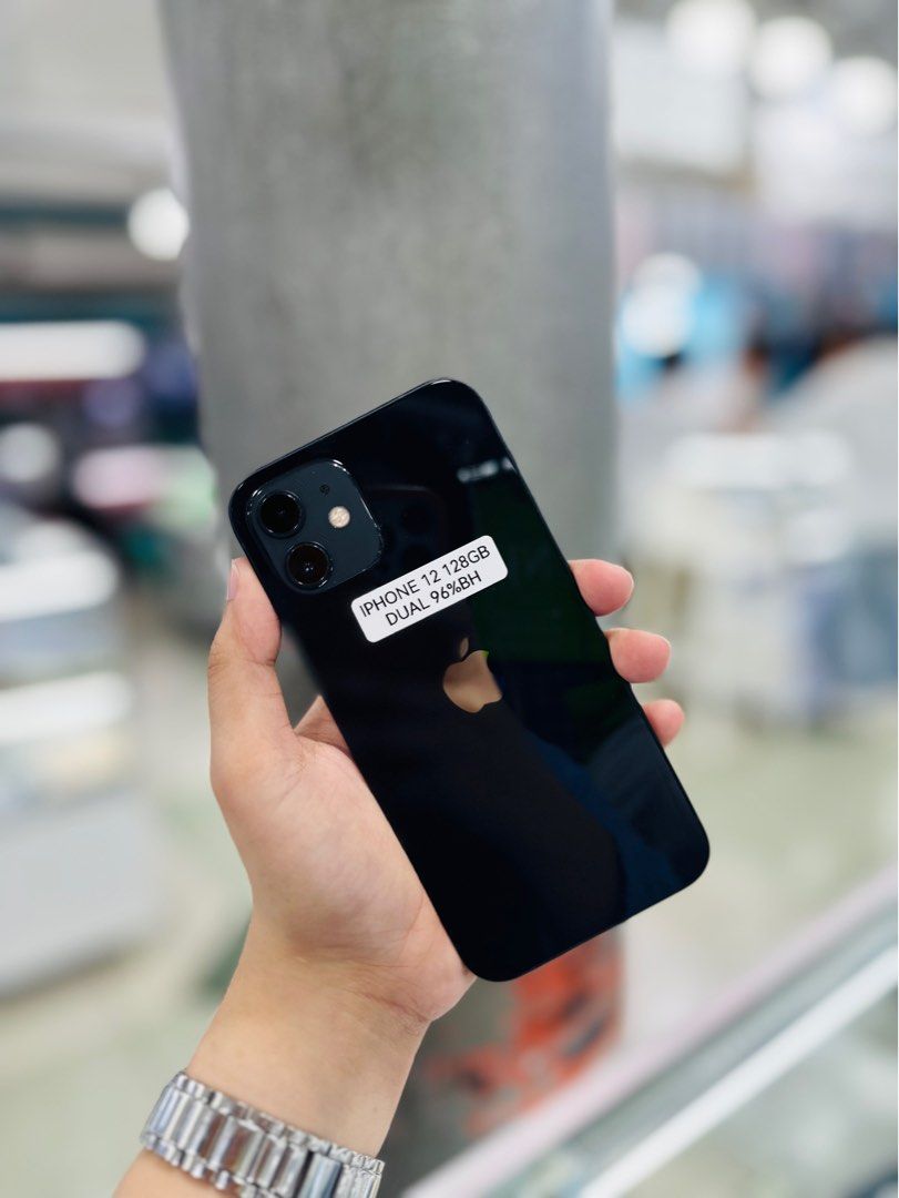Iphone 12 128GB DUALSIM 96bh no issues (Category: iPhone 12 Series) located in Pasig City. Submitted by najihahtelecomshop2018 (Listing ID 1319122394, Image 1). Description: OPEN FOR SWAP/SELLING: (INSTALLMENT THRU CREDITCARD/GGIVES/SPAYLATER) 🔸WE BUY AND SELL ANY KINDS OF GADGETS ( Pass sa Old Model ) 🔸 ‼️TAKENOTE: PASS SA MGA SCAMMERS | THIRD PARTY )‼️ Quick Specs: ⤵️ (ONHAND) iPhone 15 Pro 128 ( other GB are also available) 99% Battery Healt