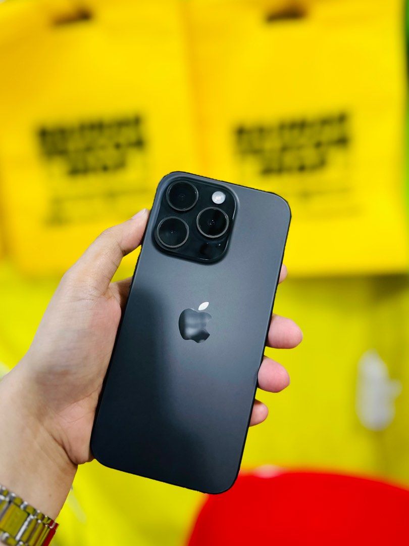 Iphone 15 Pro 128GB 99bh globelocked no issues (Category: iPhone 15 Series) located in Pasig City. Submitted by najihahtelecomshop2018 (Listing ID 1319121921, Image 3). Description: OPEN FOR SWAP/SELLING: (INSTALLMENT THRU CREDITCARD/GGIVES/SPAYLATER) 🔸WE BUY AND SELL ANY KINDS OF GADGETS ( Pass sa Old Model ) 🔸 ‼️TAKENOTE: PASS SA MGA SCAMMERS | THIRD PARTY )‼️ Quick Specs: ⤵️ (ONHAND) iPhone 15 Pro 128 ( other GB are also available) 99% Batte