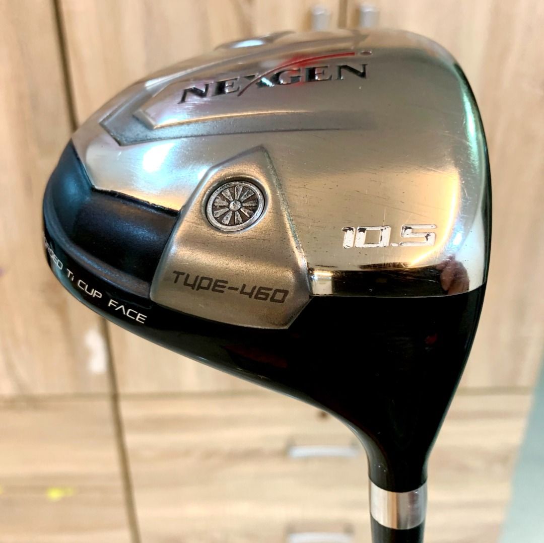 Japanese Nexgen Type 460 10.5° Driver Regular Graphite Shaft Nexgen Grip Japanese Nexgen Type 460 10.5° Driver Regular Graphite Shaft Nexgen Grip