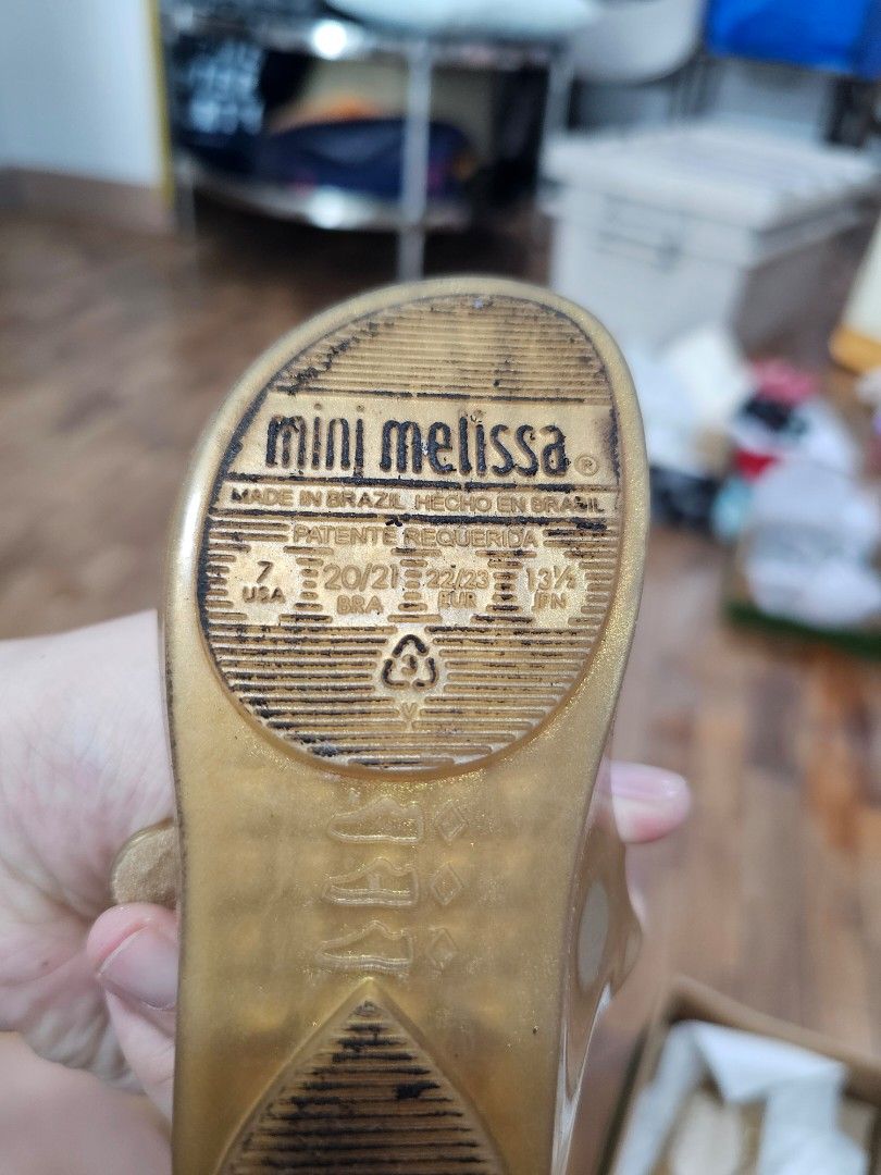 Mini mellisa size 7 (Category: Babies & Kids Fashion) located in Quezon City. Submitted by redjayc (Listing ID 1318975573, Image 2). Description: used lightly only for parties.