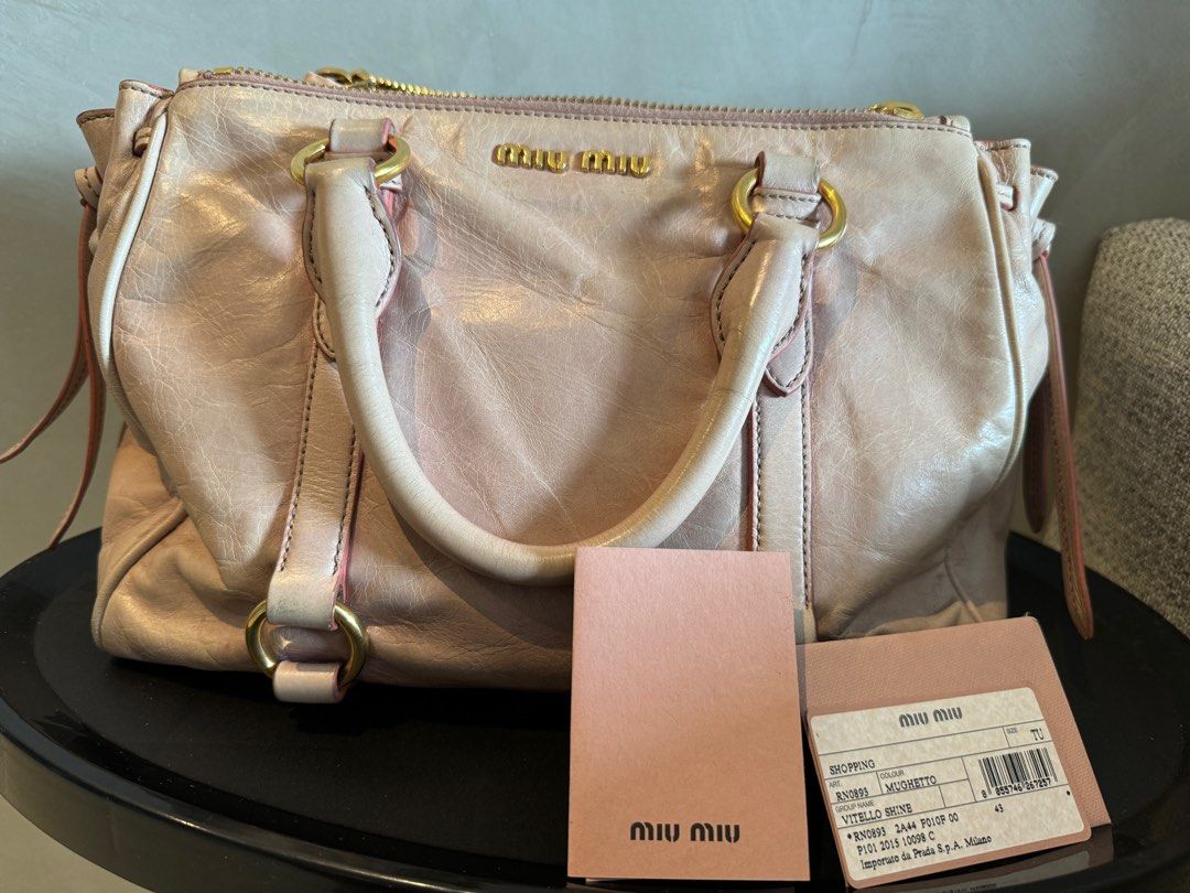 Miu Miu Vitello Shine