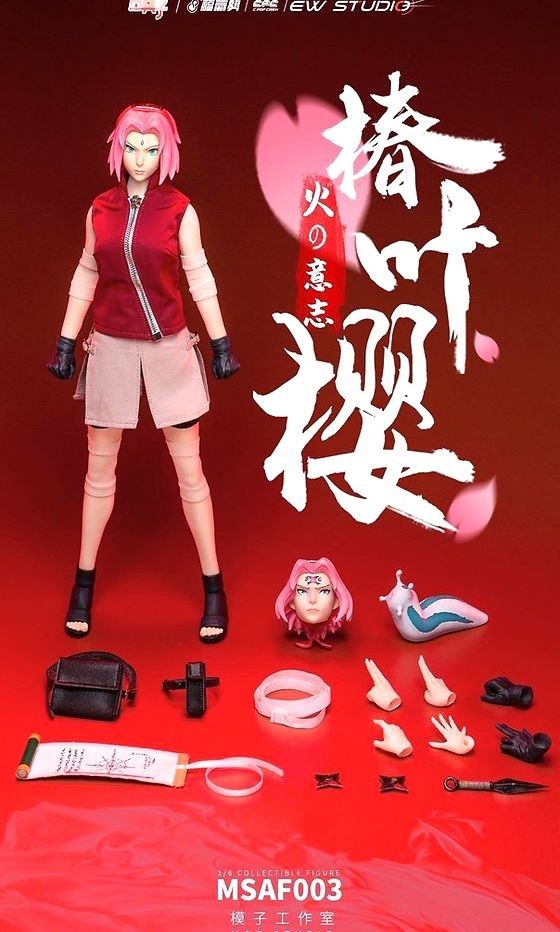 Naruto Sakura 1/6 Figure MOZ STUDIO MSAF003, Hobbies & Toys