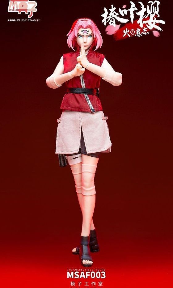 Naruto Sakura 1/6 Figure MOZ STUDIO MSAF003, Hobbies & Toys