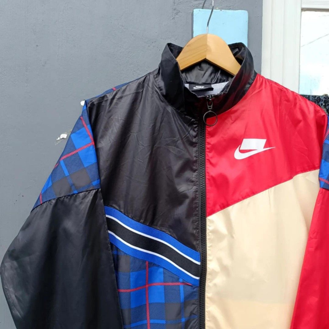 Nike Nsp Multicolor Woven Windbreaker Jacket Men s Fashion Coats Jackets and Outerwear on Carousell