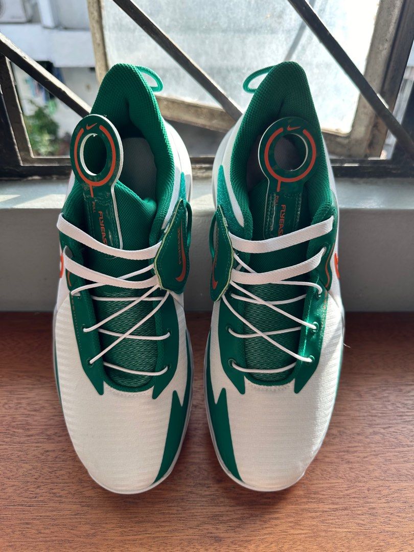 Nike Precision 6 Size 10 (Category: Racket and Ball Sports) located in Quezon City. Submitted by tristangem (Listing ID 1319019593, Image 2). Description: Nike Precision 6 - Malachite Condition: Brandnew with Box Size 10 US Mens with complete box Meetup: Sm North, Trinoma & Pampanga Area For shipping, buyers expense..