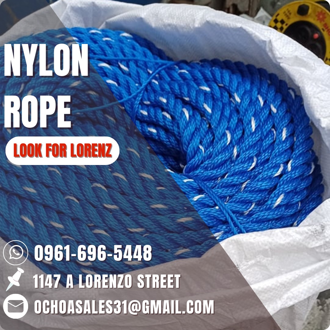 NYLON ROPE, Commercial & Industrial, Construction & Building Materials ...