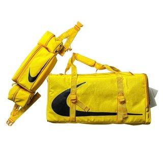 [新品未使用]NIKE Off White Duffle Bag イエロー Nike x Off-White Pro Duffle Shoulder Bag - Yellow – Kith