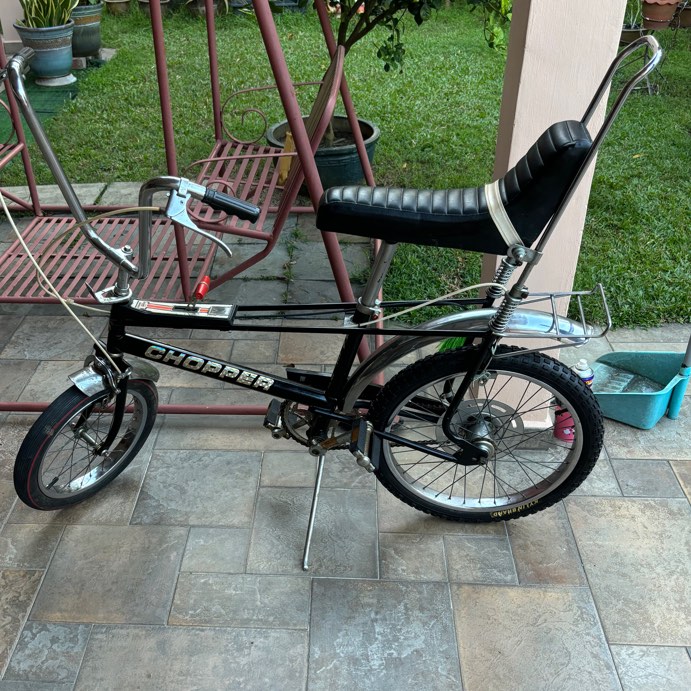 Original Raleigh Chopper Bicycle Sports Equipment Bicycles Parts Bicycles on Carousell