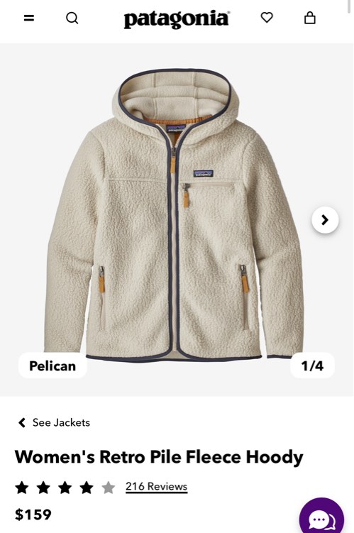 Women's retro pile fleece hoody patagonia new arrivals