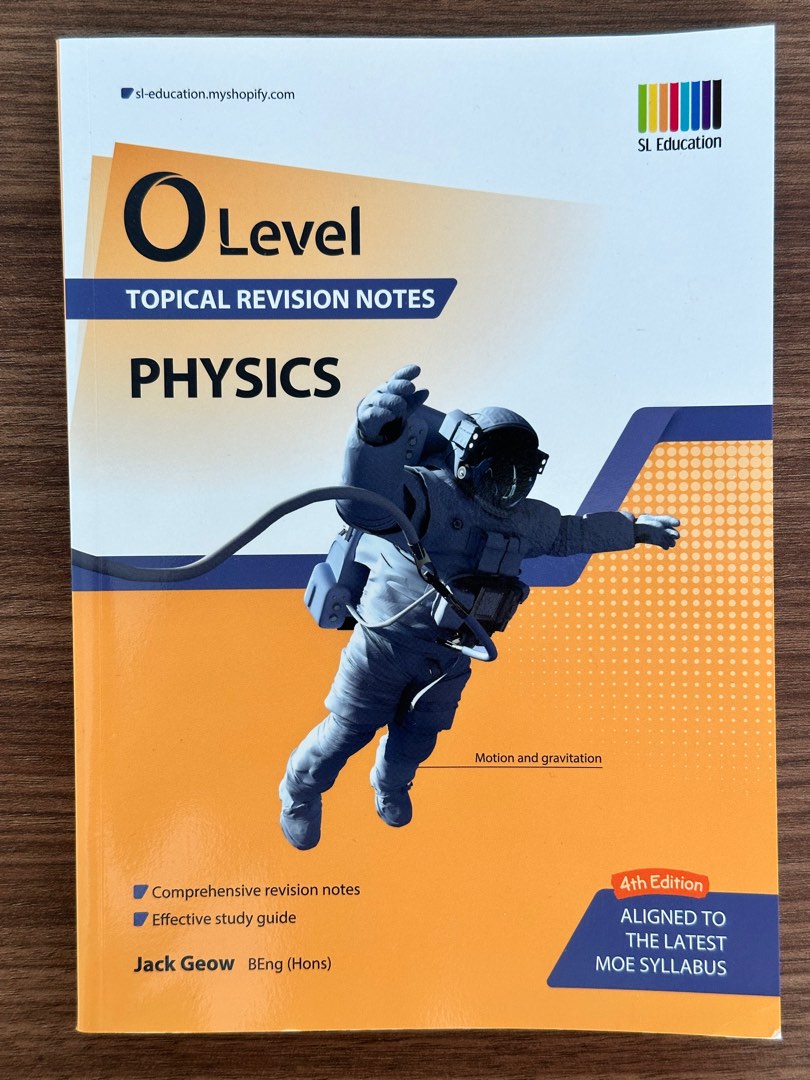 Physics o level topical revision notes jack geow sl education hobbies