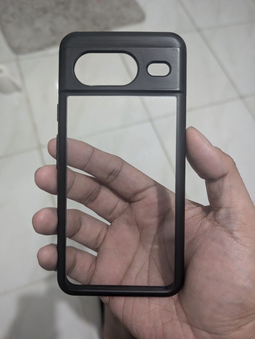 Pixel 8 case (Category: Google Pixel) located in Quezon City. Submitted by m3nm3n (Listing ID 1319134099, Image 3). Description: Spigen ultra hybrid case matte black - 750 Aramid Carbon fiber case - 750.