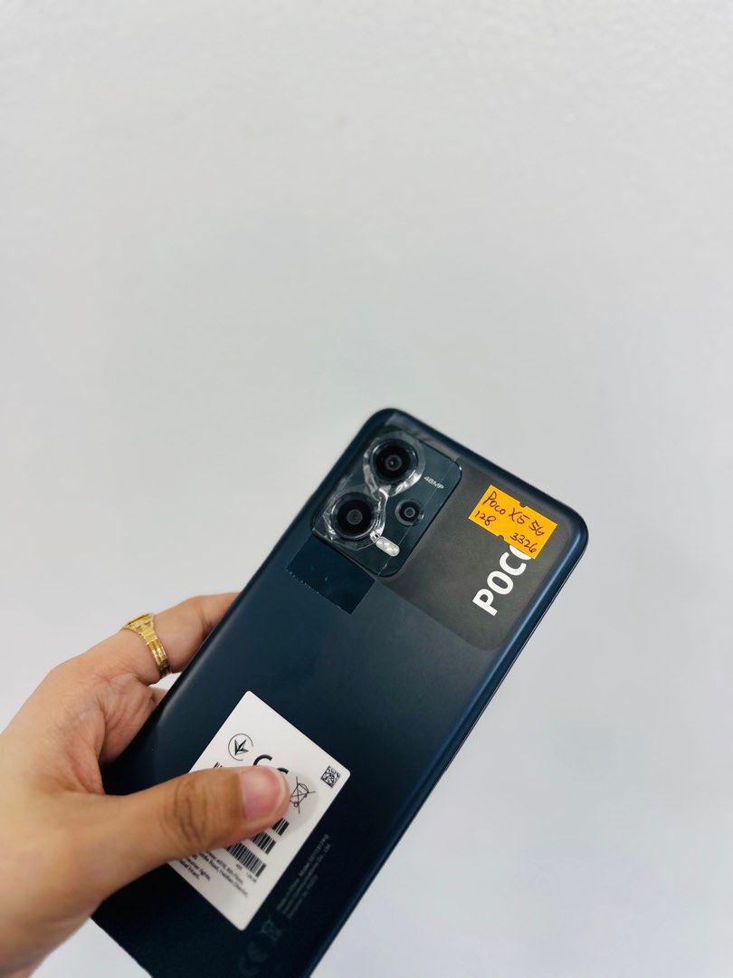 Poco X5 5G 6/128GB OPENLINE GLOBAL NO ISSUES UNIT ONLY (Category: Xiaomi) located in San Juan City. Submitted by saabangadgetshop (Listing ID 1319097164, Image 3). Description: Onhand | Pre-owned Poco X5 5G 6/128GB Unit only Global OPENLINE NO HIDDEN ISSUES NO HISTORY OF REPAIR 99%Smooth TEST TO SAWA RESET ALL YOU WANT NOT REFURBISHED AUTHENTIC PHONE ALL WORKING Mode of Payment : ⬇️ ▪️Cash ▪️Bank Transfer ▪️Gcash 📍Installment available here thru