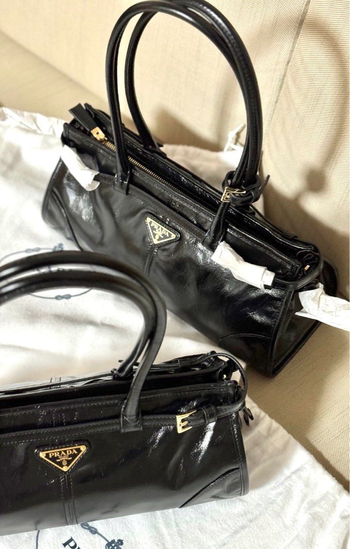 【関税・送料込み】PRADA Soft Lux Leather Shoulder Bag Prada Soft Sound Leather Shoulder Bag - Bergdorf Goodman