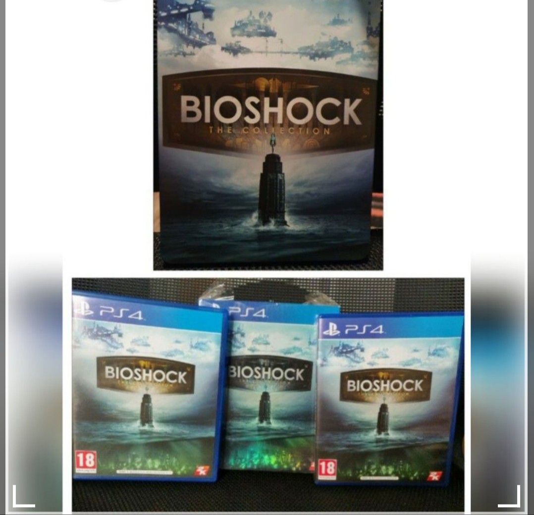 PS4 Bioshock collection, Video Gaming, Video Games, PlayStation on