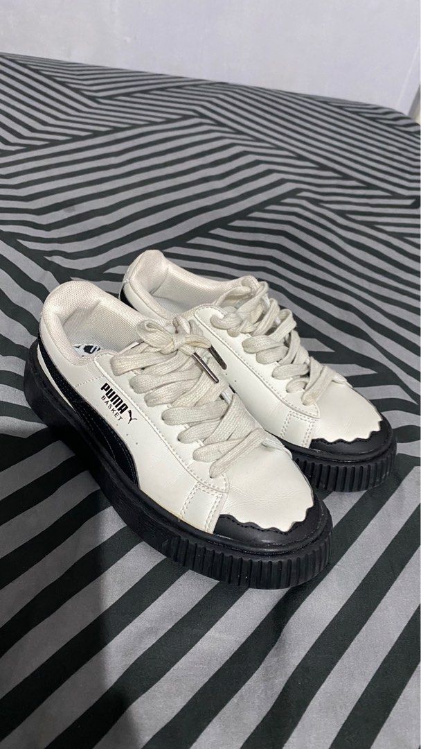 Puma basket platform scallop online
