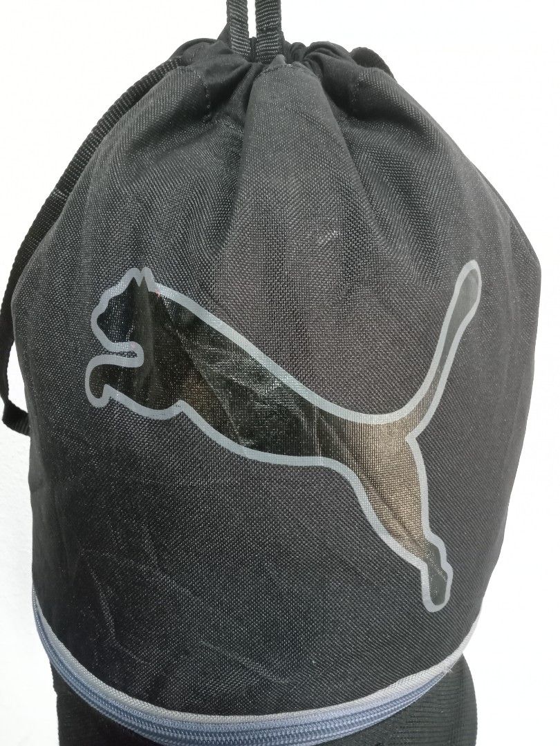 Puma drawstring backpack Men s Fashion Bags Backpacks on Carousell