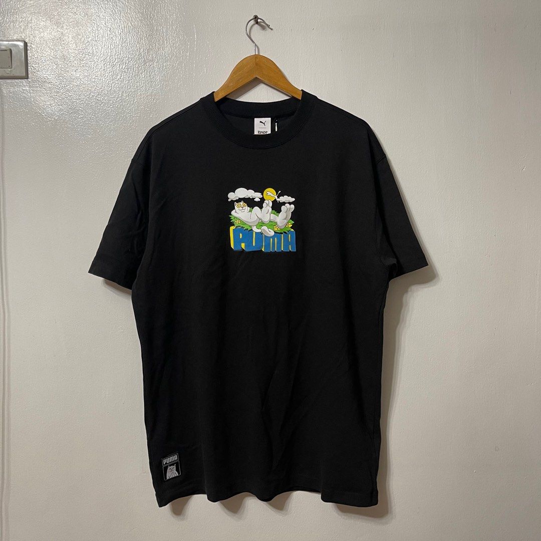 PUMA x RIPNDIP (Category: Tshirts & Polo Shirts ) located in Angeles City. Submitted by alienstuff01 (Listing ID 1319036347, Image 1). Description: Brandnew with tags 3k srp, selling for 1250 only! 23x31 dimes.