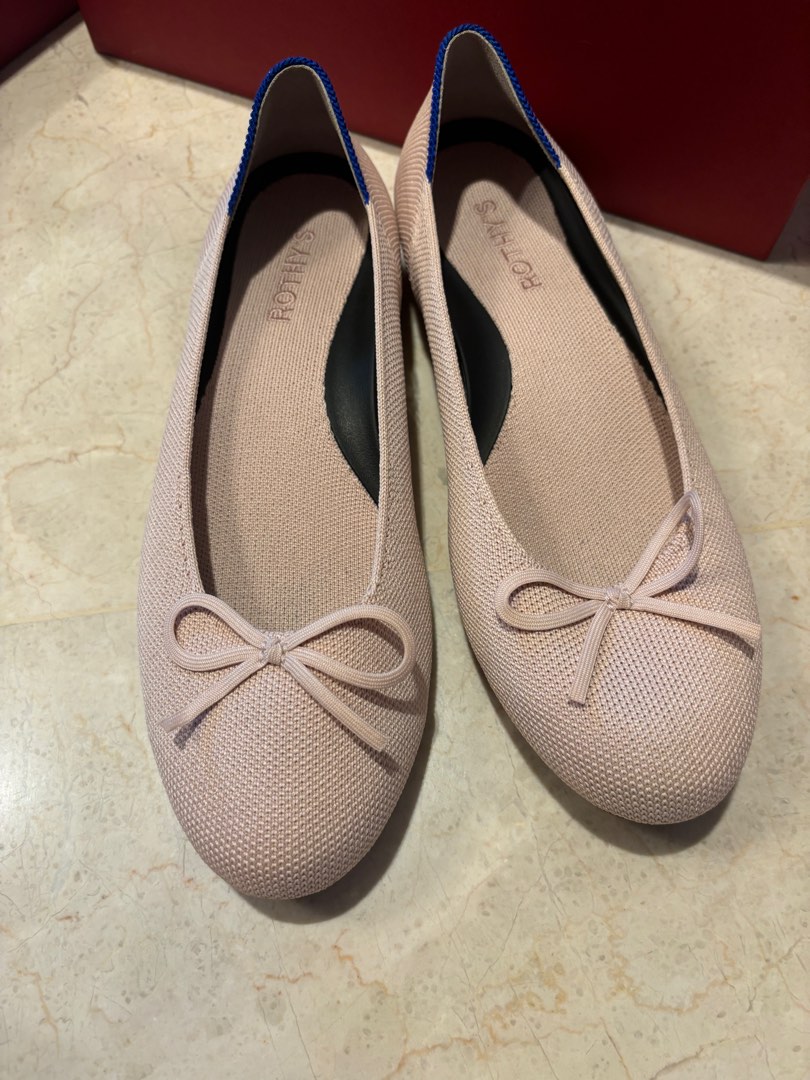 Rothys pink ballet flats Women s Fashion Footwear Flats on Carousell
