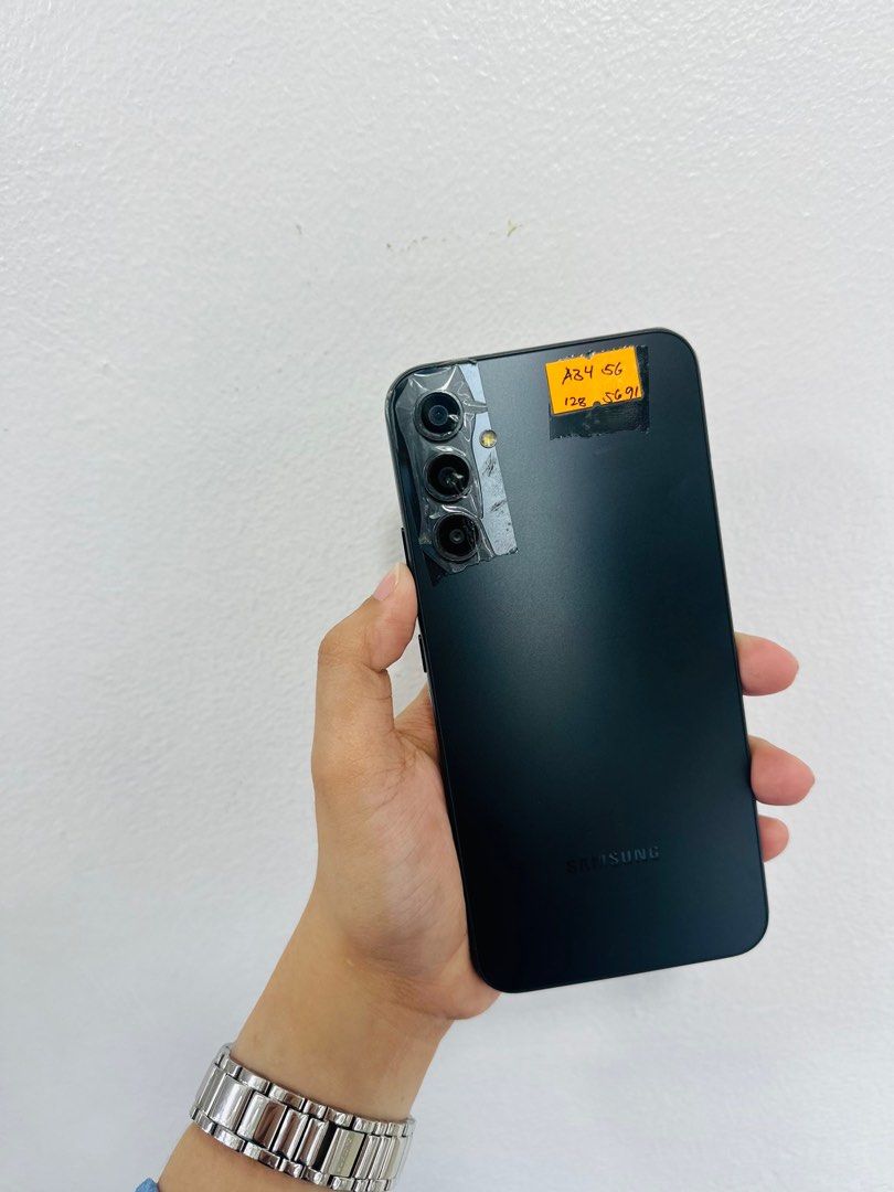 Samsung a34 5G 8/128gb openline no issues ntc approved (Category: Samsung) located in Pasig City. Submitted by najihahtelecomshop2018 (Listing ID 1319125098, Image 2). Description: OPEN FOR SWAP/SELLING: (INSTALLMENT THRU CREDITCARD/GGIVES/SPAYLATER) 🔸WE BUY AND SELL ANY KINDS OF GADGETS ( Pass sa Old Model ) 🔸 ‼️TAKENOTE: PASS SA MGA SCAMMERS | THIRD PARTY )‼️ Quick Specs: ⤵️ (ONHAND) Samsung a34 5G 8/128 Ntc approved Openline NO HIDDEN ISSUES