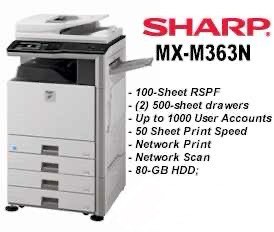 Sharp Printer - MX-363N, Computers & Tech, Printers, Scanners & Copiers ...