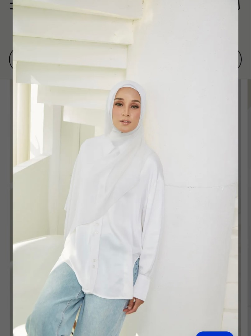 shawl nikah off white