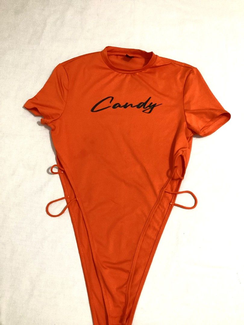 SHEIN BODYSUIT (Category: Others Tops) located in Quezon City. Submitted by hellovianx (Listing ID 1319098223, Image 1). Description: 10/10 condition worn twice size m.