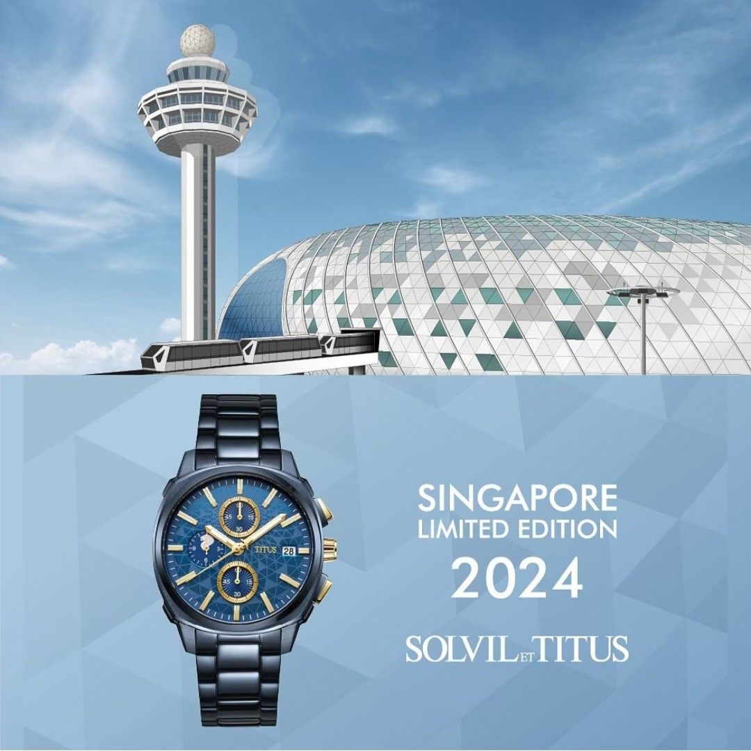 Solvil et Titus Singapore 2024 limited edition aviation hub