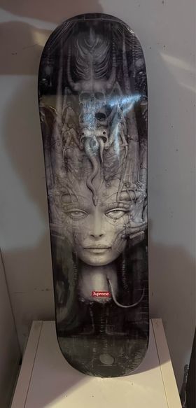 Supreme H.R. Giger Li II Skateboard Carousell