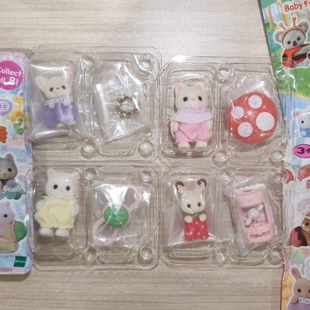 sylvanian families calico critters baby seashore friends forest