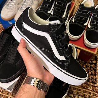Vans old skool velcro malaysia best sale