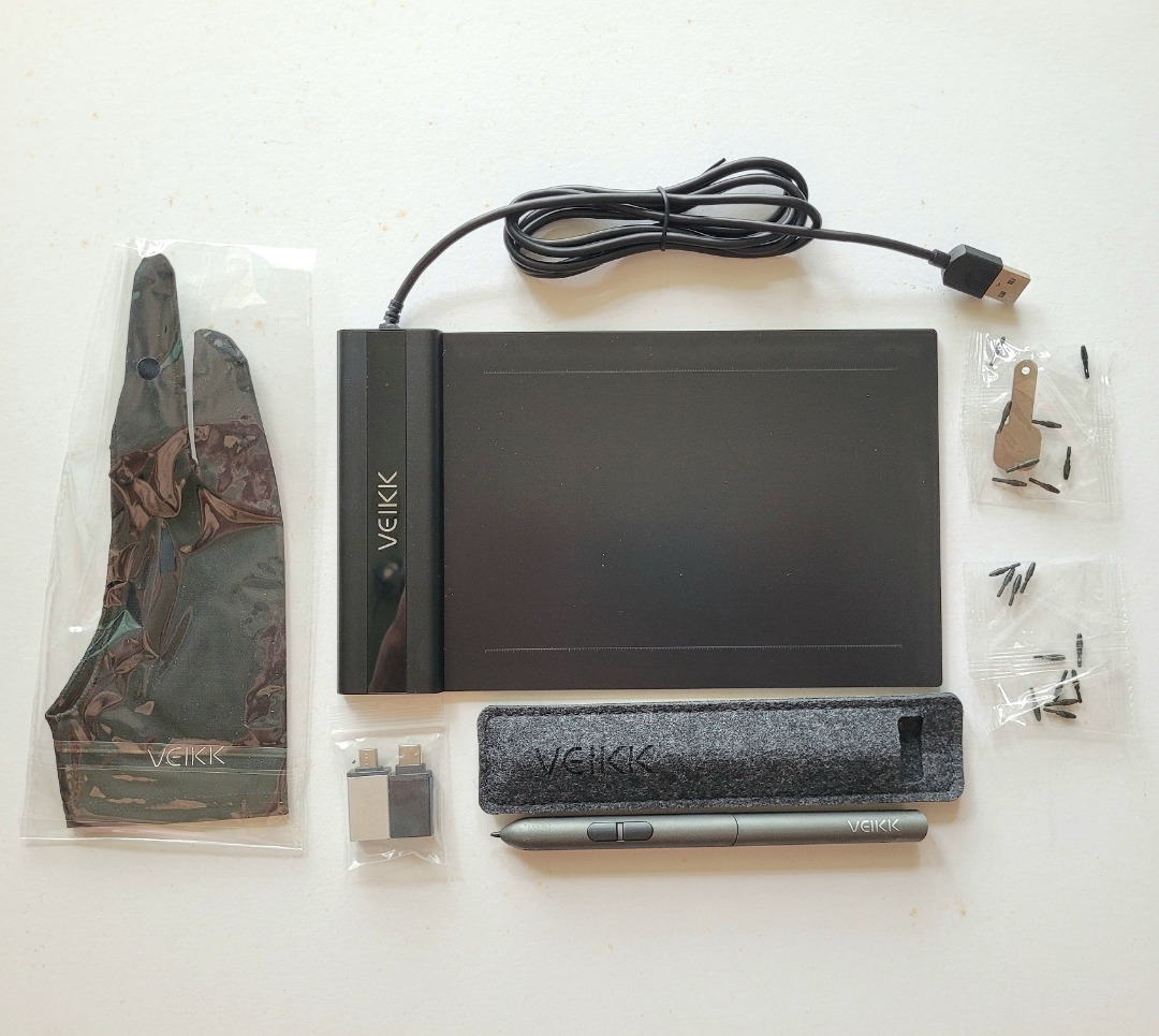 VEIKK Drawing Tablet S640, Computers & Tech, Parts & Accessories, Other ...