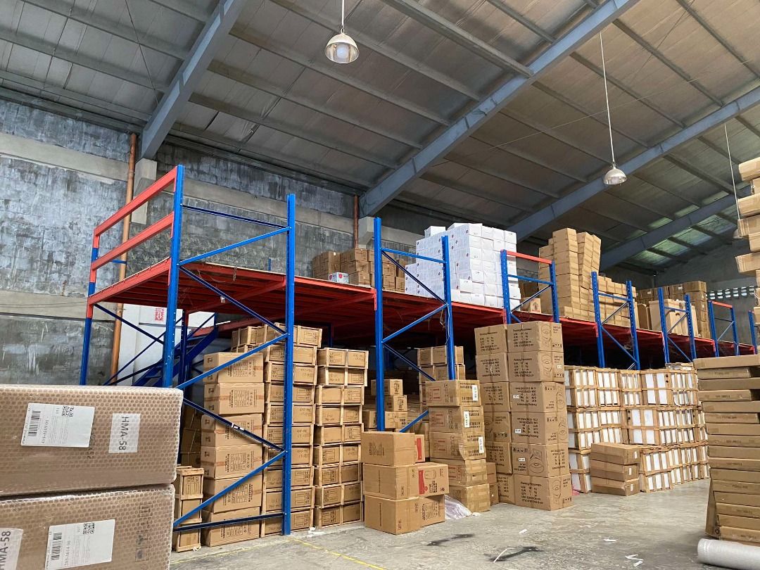 Warehouse Storage Rack Second Floor Mezzanine Heavy Duty Steel ...