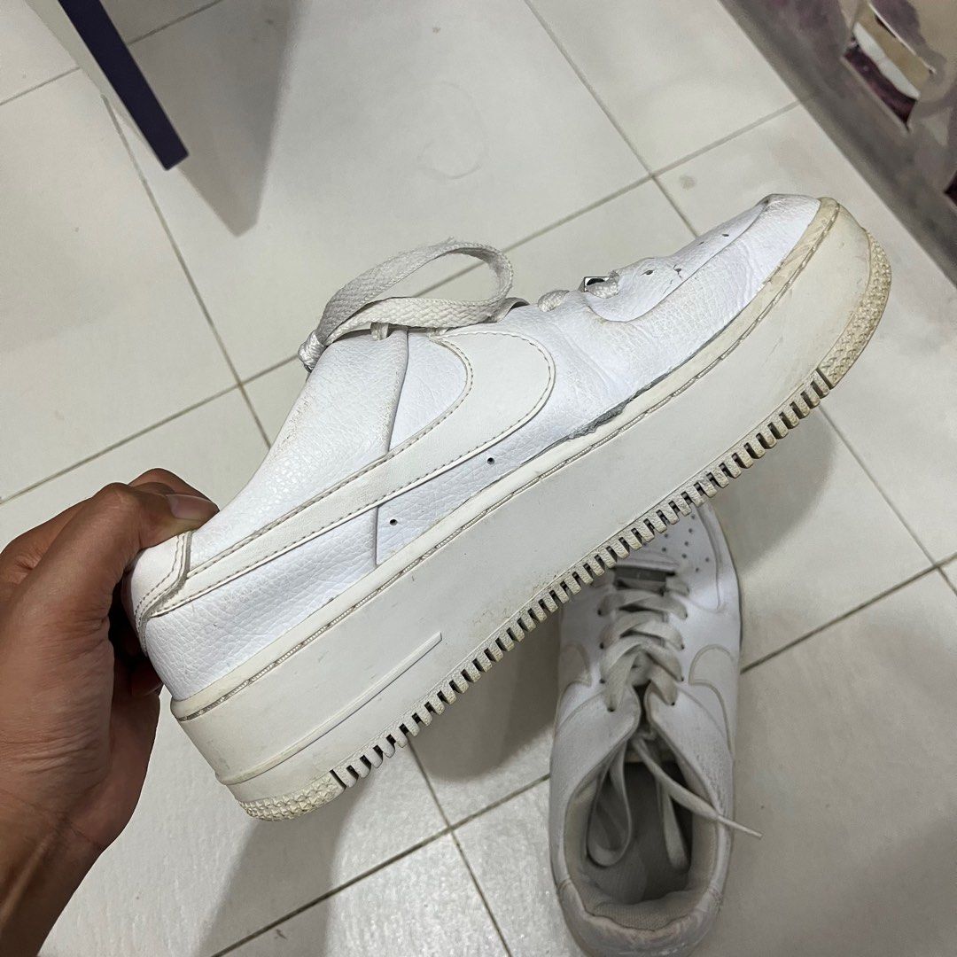 Nike Air Force 1 Sage Low Trainers White Women s Fashion Footwear Sneakers on Carousell